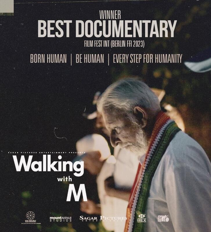 Filmmaker Akash Sagar Chopra’s Documentary ‘Walking With M wins four awards across the film festival circuit in Europe.