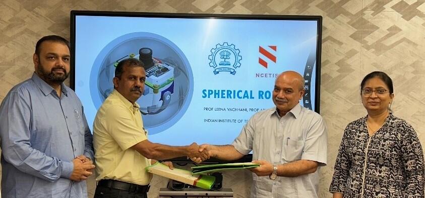 Kerala startup Alibi Global inks MoU with IIT Bombay Pact enables transfer of Spherical Robot tech for room intervention