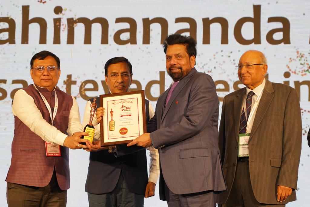 Coveted "Lifetime Achievement Award 2023" conferred on OSL Founder Mahimananda Mishra