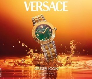 Versace celebrates Diwali with a watch dedicated to the Indian festival of lights and the traditional sharing of gifts