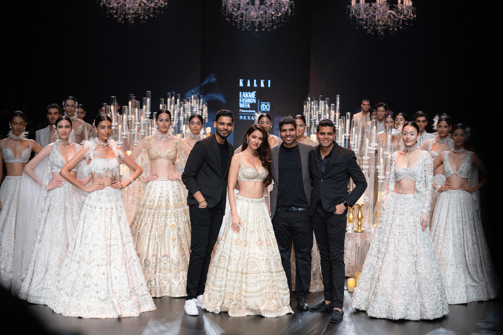Bollywood’s Royalty, Disha Patani Walked For KALKI ‘Zayra at the LFW’ 23