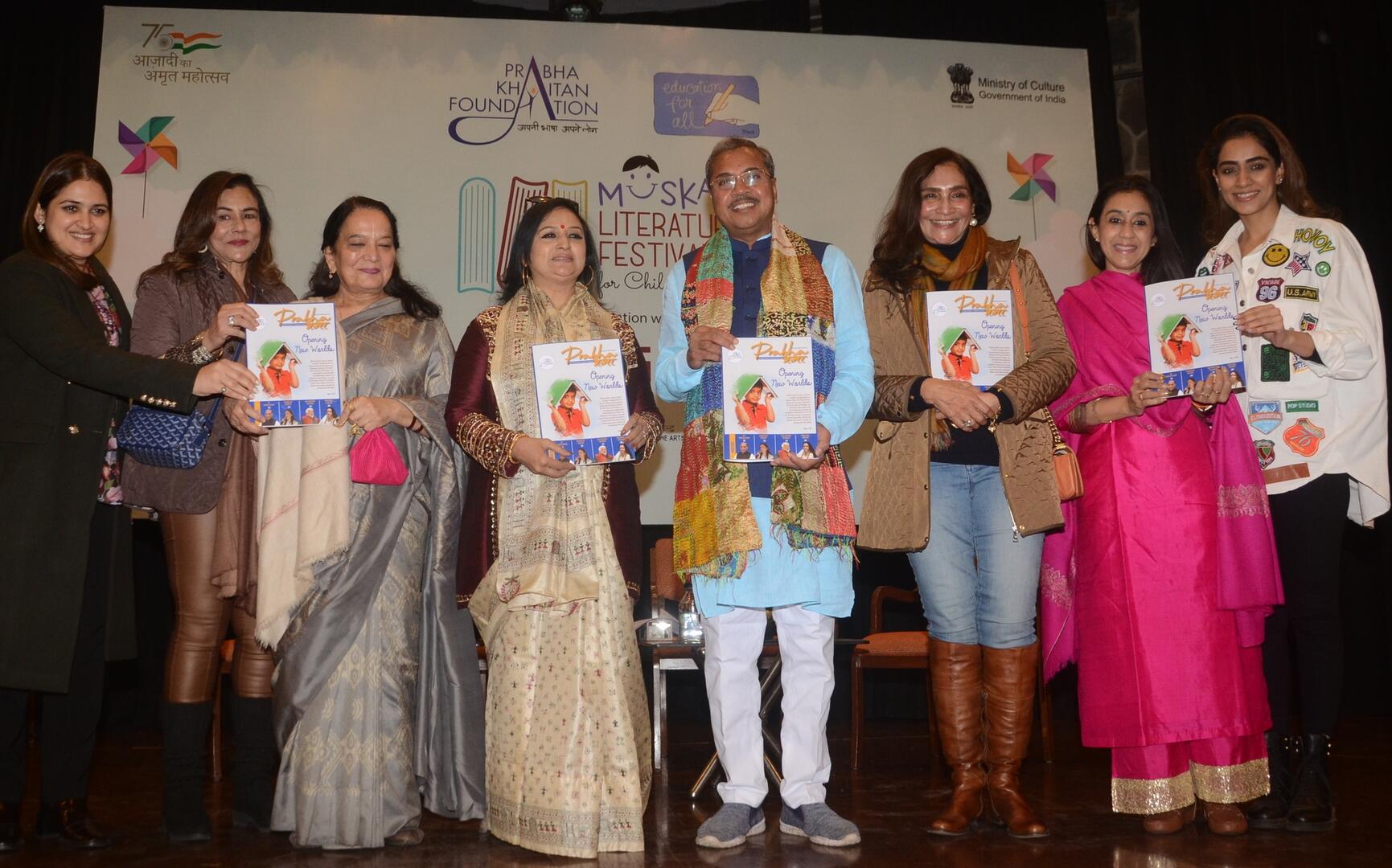 30 young authors of India get a forum to showcase  literary talent at the Muskaan Litfest for Child Authors