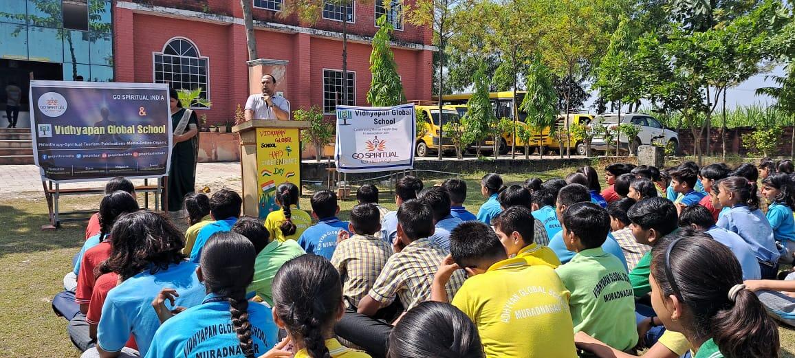 Go Spiritual India and Vidhyapan Global School Partner for Mental Health Campaign, Host World Mental Health Day Event