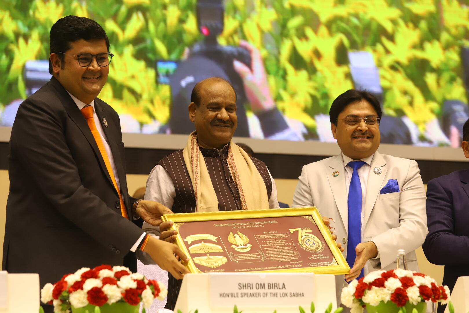 ICAI's Annual Function inaugurated by Chief Guest  Shri Om Birla, Hon’ble Speaker, Lok Sabha  Attended by 1500 Members