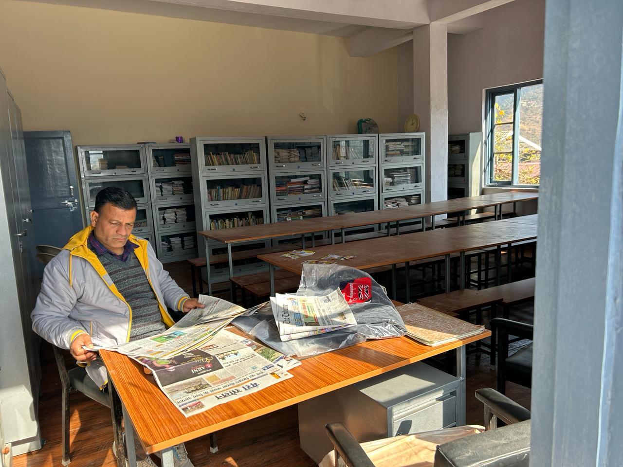 Ambuja Cements encourages Learning Spaces with Community Library in Darlaghat