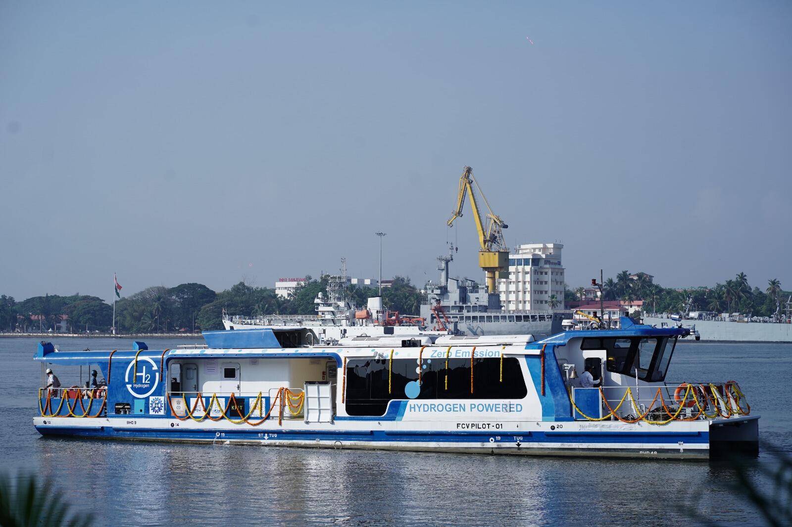 India’s First hydrogen powered ferry launched in Kochi by Prime Minister Narendra Modi