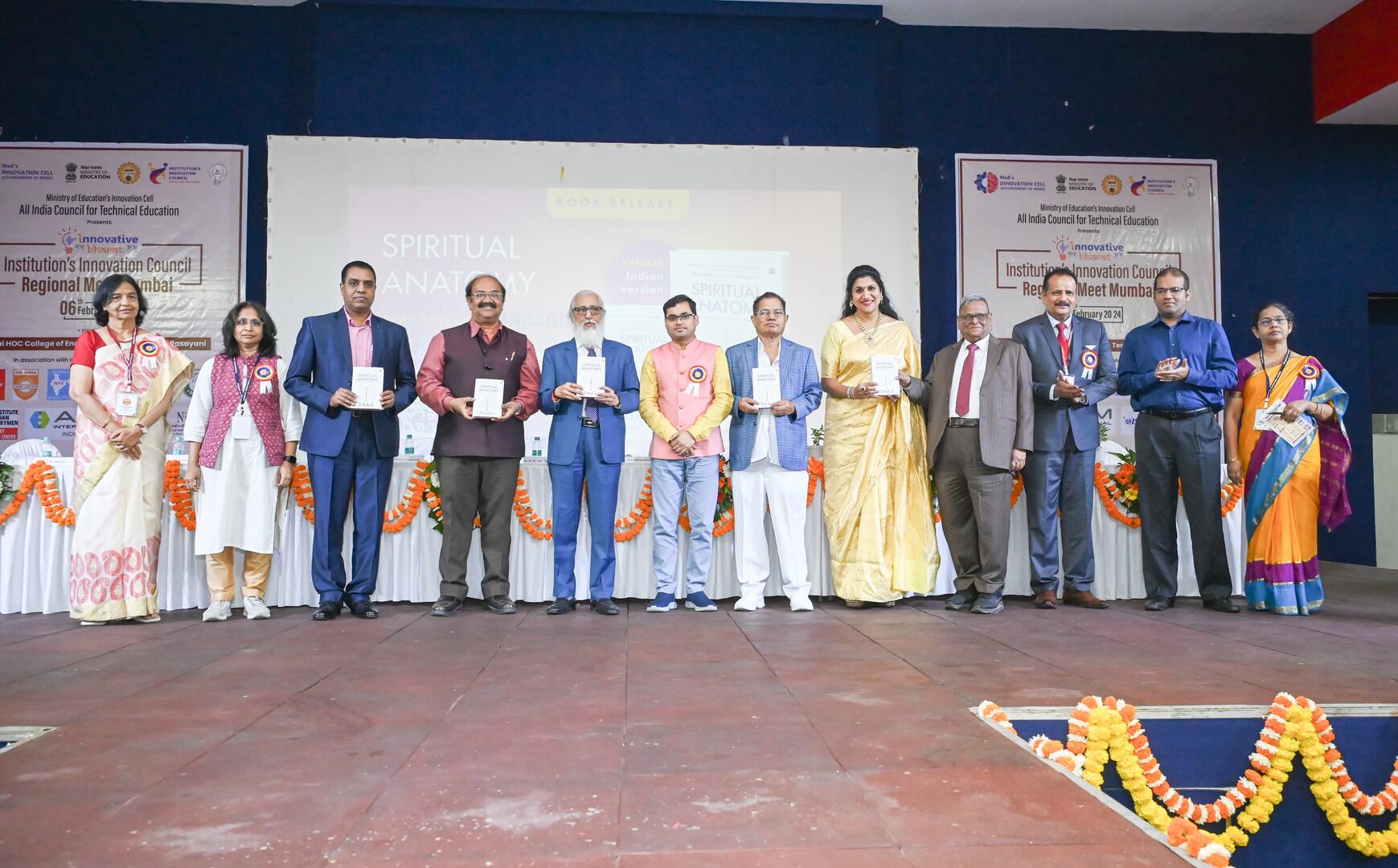 Institute Innovation Council’s Regional Meet held with a grand launch of the Indian edition of Spiritual Anatomy – the latest international bestseller by Daaji