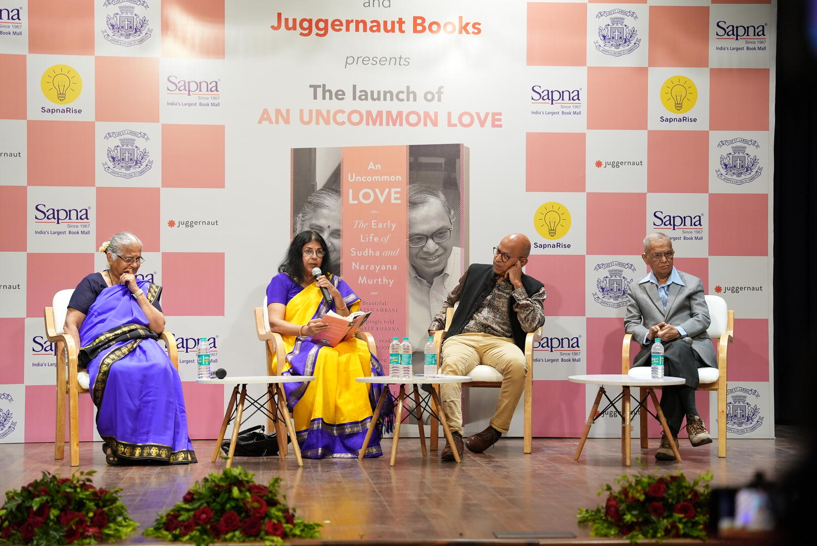 Celebrating 50 Years of Love, Sapna Book House and Juggernaut Books Launch 'An Uncommon Love’ on Sudha and Narayana Murthy's 46th Anniversary