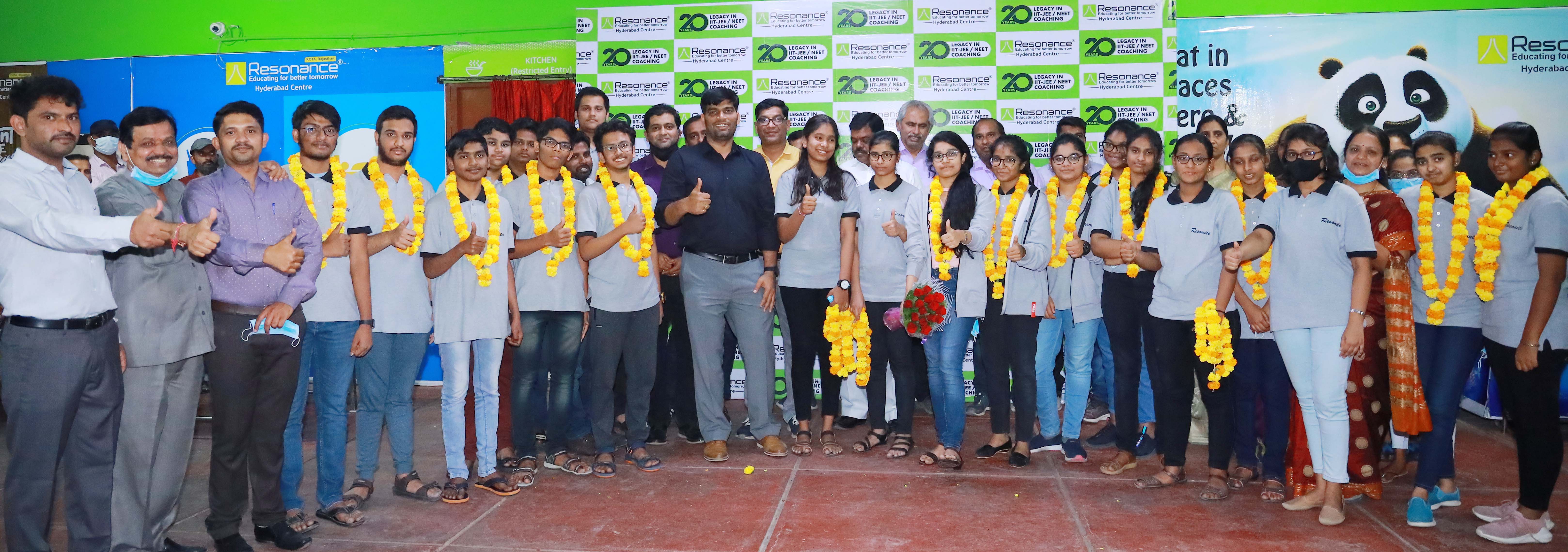 Resonance Junior College, Hyderabad, students  excel in IPE results!