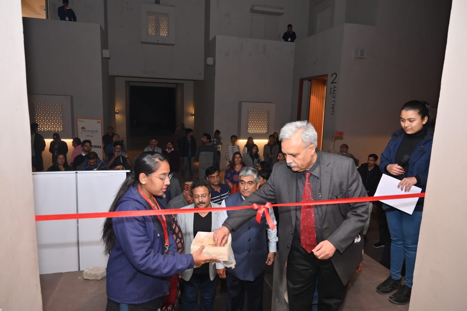INAUGURATION OF 10TH ANNUAL PHOTO EXHIBITION OF JAIPUR PHOTOGRAPHERS' CLUB IN JKK