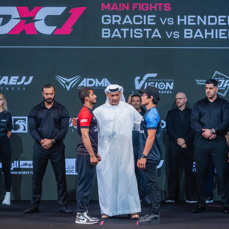 WAIT IS OVER: FIGHTERS WEIGHED IN AND READY FOR ACTION AS ADXC 1 SET FOR MEGA-SHOW IN ABU DHABI