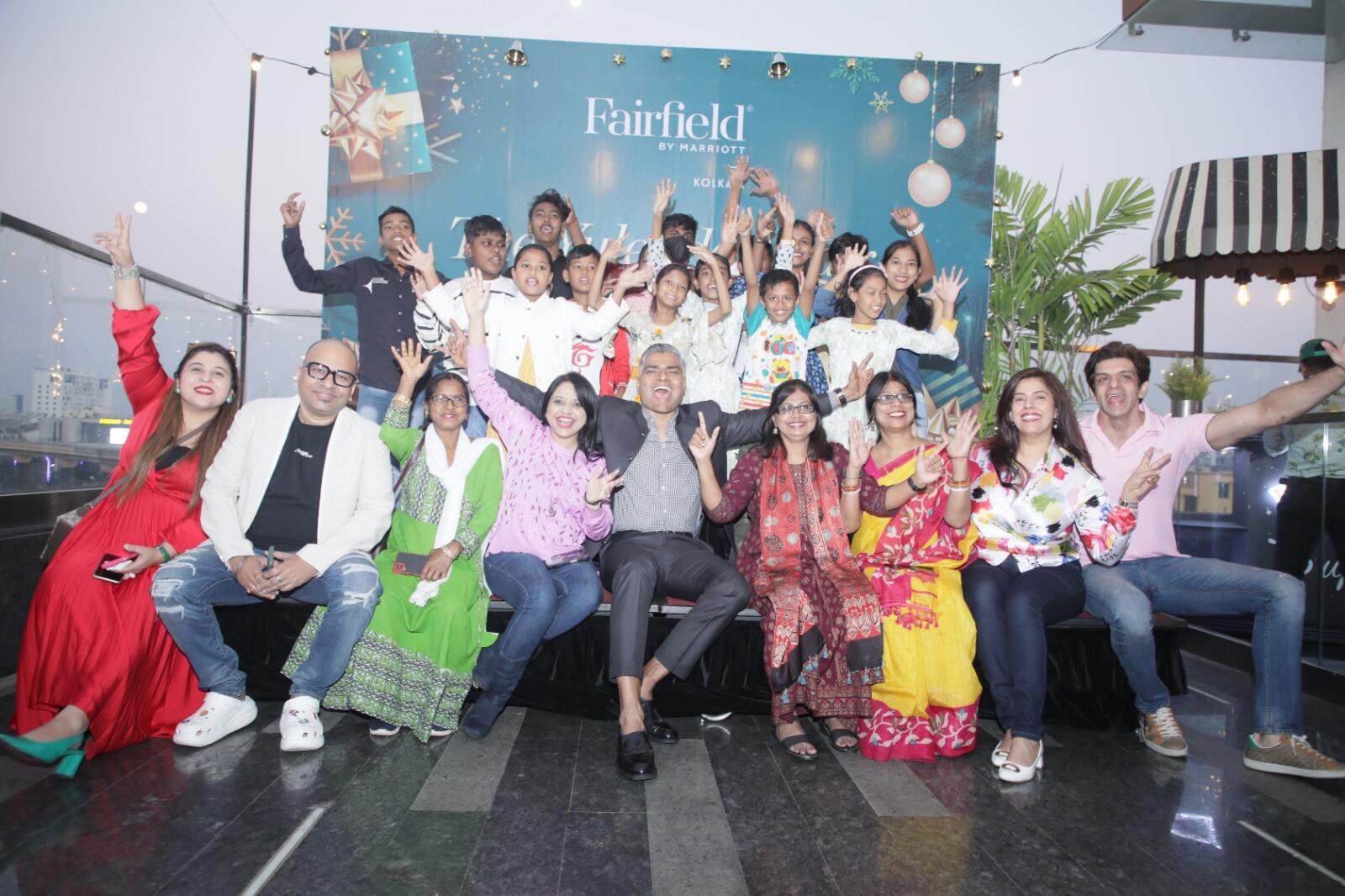 Fairfield By Marriott Kolkata joined hands with Treasures of Innocence to Illuminate the Spirit of Giving in a Heartwarming Cake Mixing Ceremony