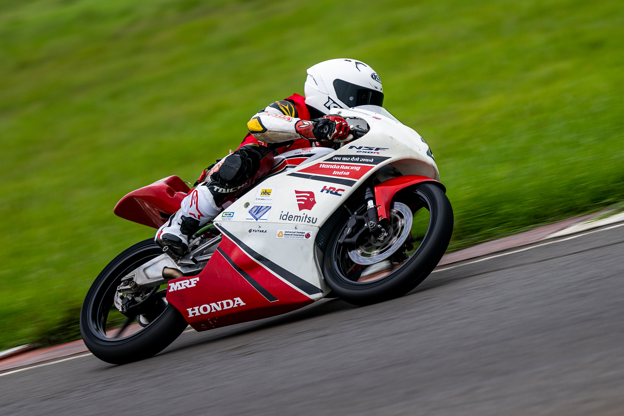 Honda Racing India team is back with full strength for Round 2 of 2023 IDEMITSU Honda India Talent Cup NSF250R