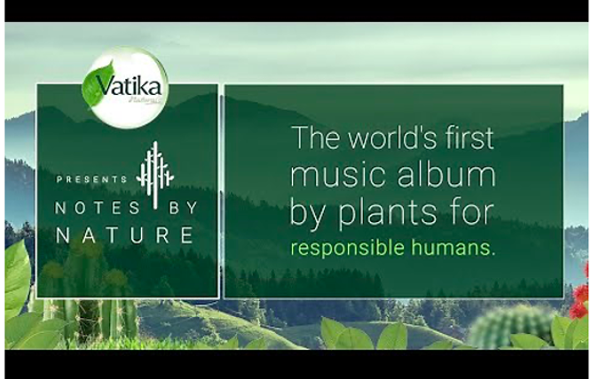 Vatika Launches World's First Music Album Created By Plants