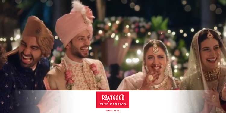 Raymond’s new campaign highlights Matches Made at Weddings