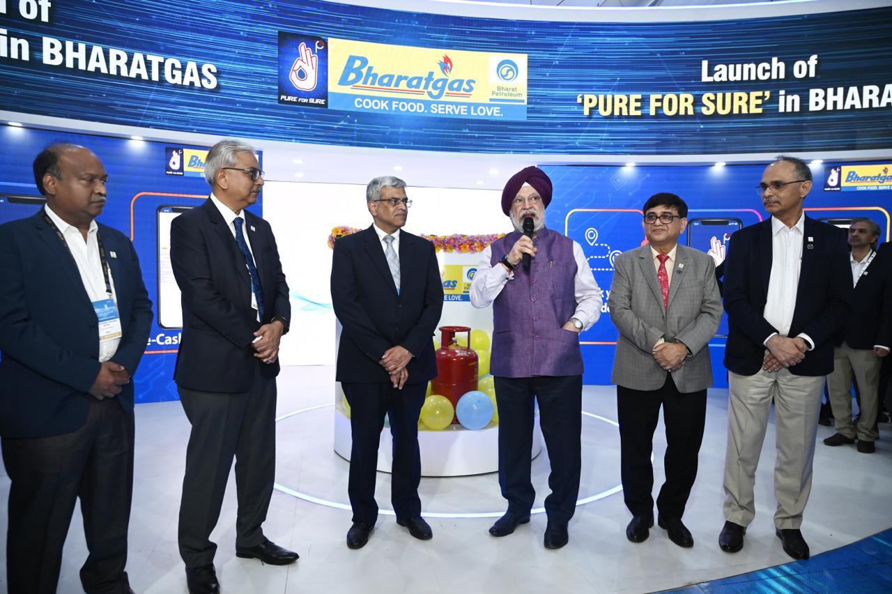 Bharatgas Unveils "Pure for Sure" to Revolutionize LPG Delivery Experience
