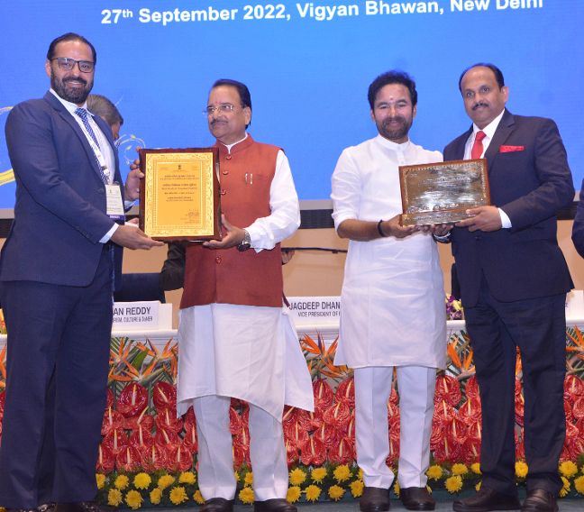 Apollo Health City, Hyderabad, conferred the coveted ‘Hall of Fame’ Award by the Ministry of Tourism, Govt. of India!