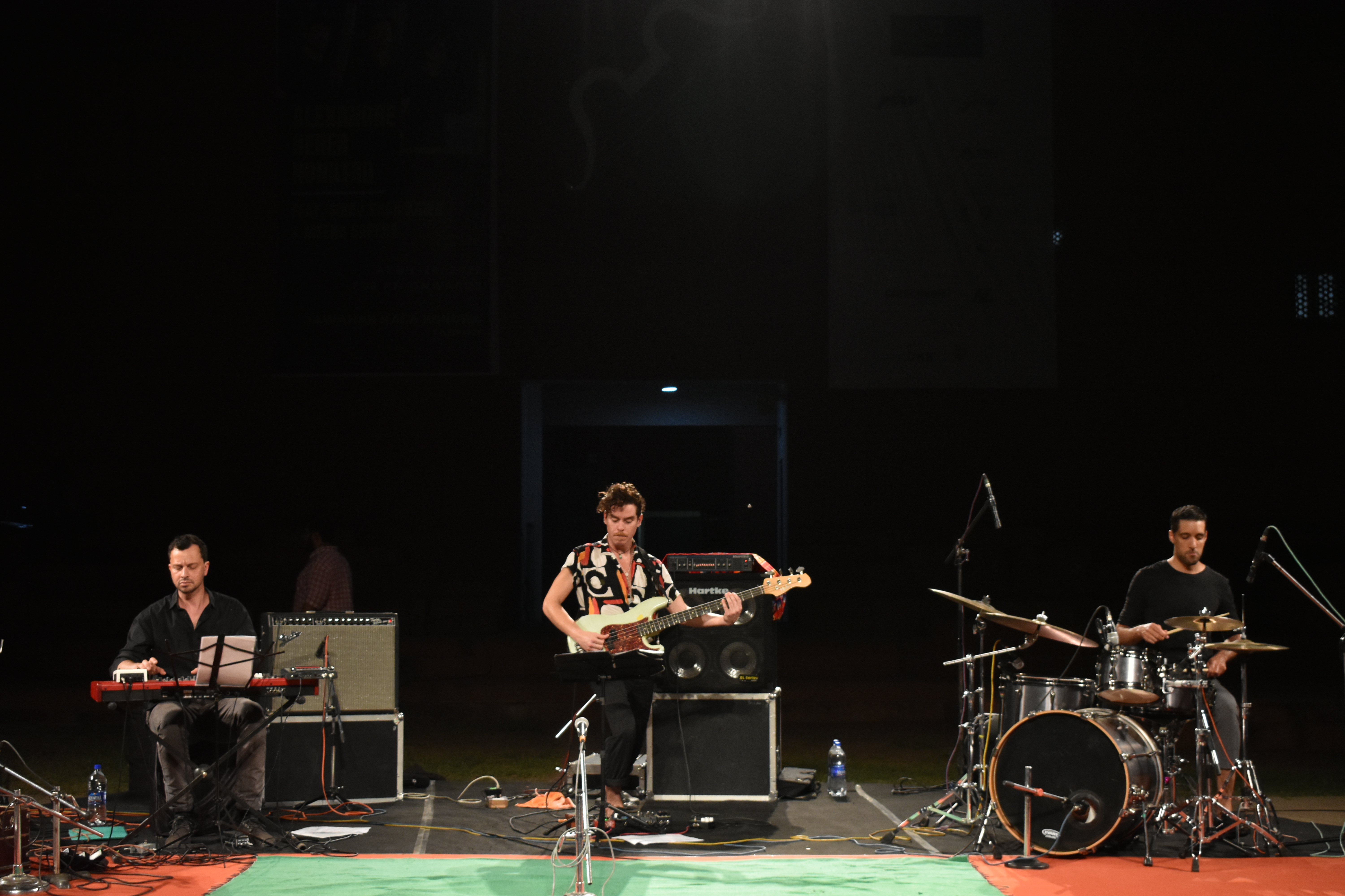 JAZZ TRIO NUNATAQ COOLS JAIPUR WITH JIVES INSPIRED BY THE VAST ICED STRETCHES OF LANDS AT JKK