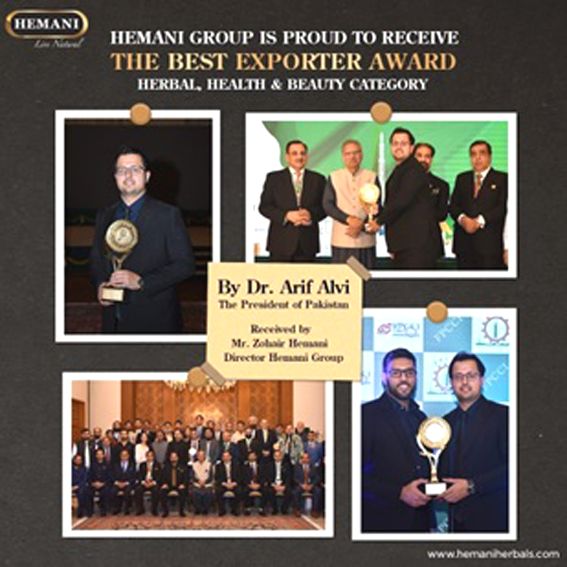 Hemani Group of Companies Win the Best Exporter Award 2022