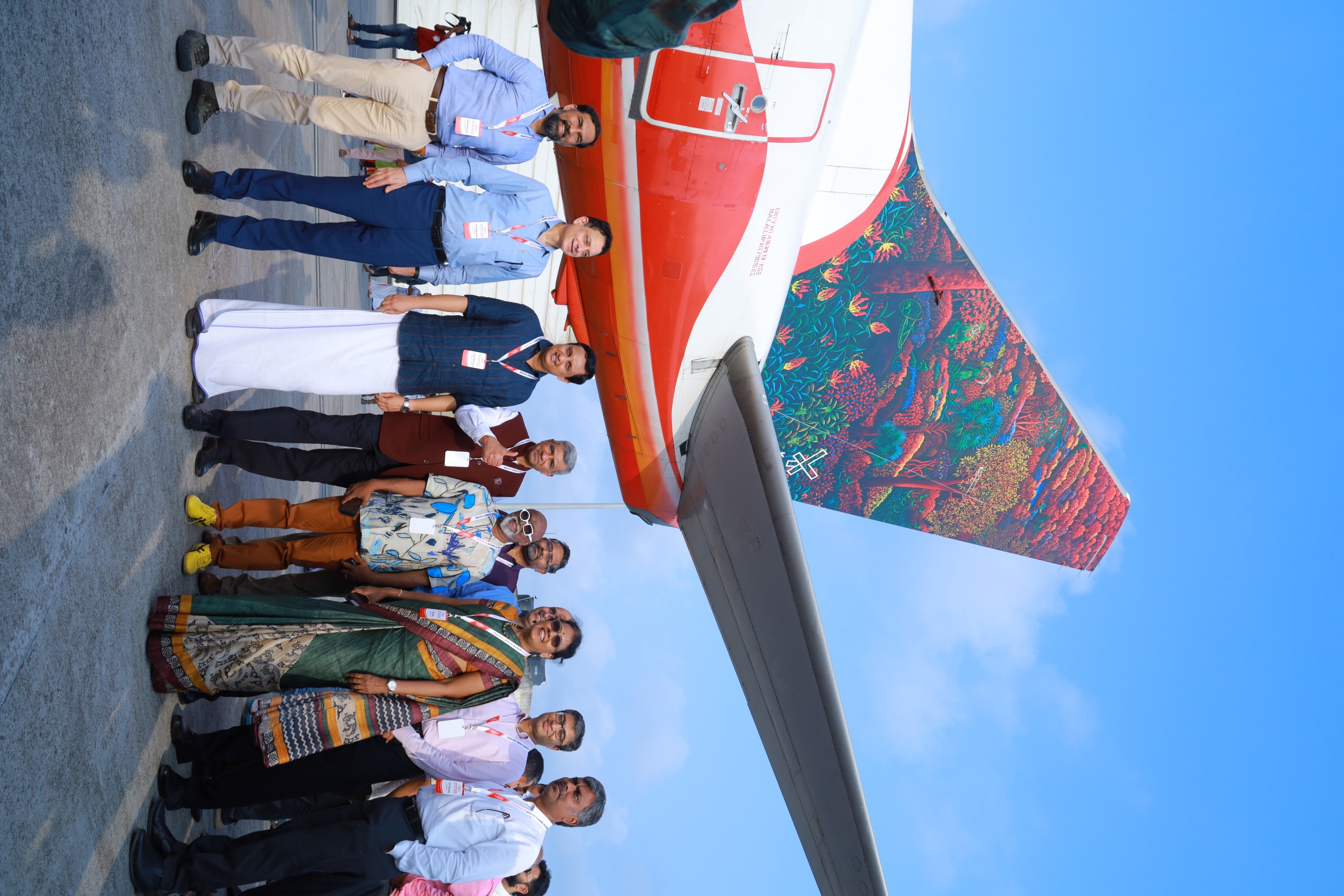 Kochi-Muziris Biennale touches the Skies with Air India Express New tail art unveiled