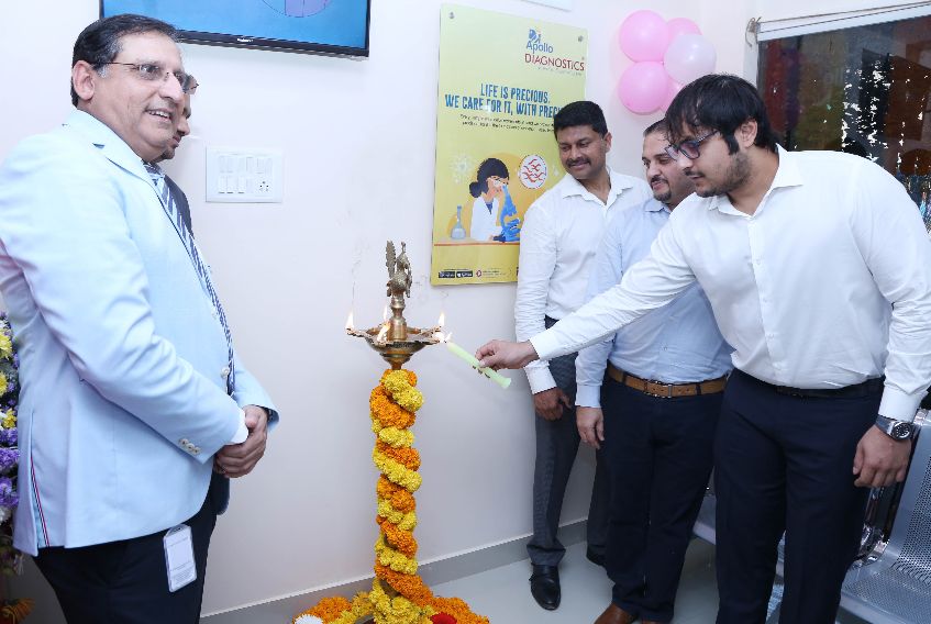 Apollo Diagnostics launches its 1500th pathology centre, at Kothapet!