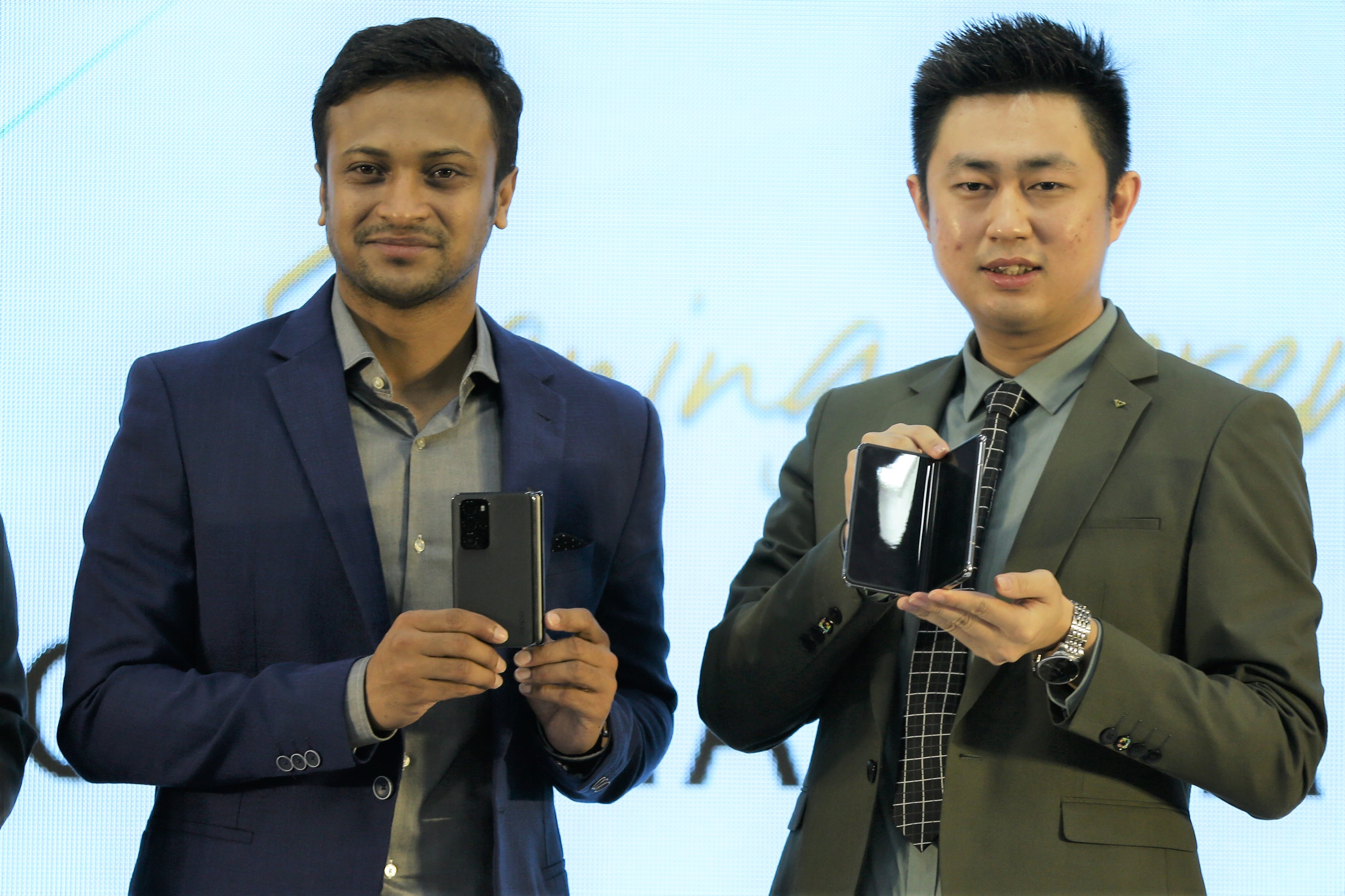 OPPO looking into the future with Shakib Al Hasan as newest brand ambassador with Find N.