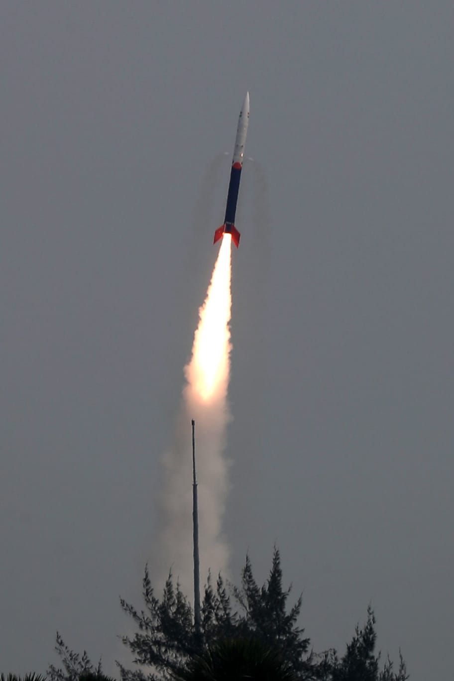 IN-SPACe facilitates maiden flight of India’s first privately designed and built rocket, as Skyroot’s Vikram S Rocket takes off from Satish Dhawan Space Centre, Sriharikota