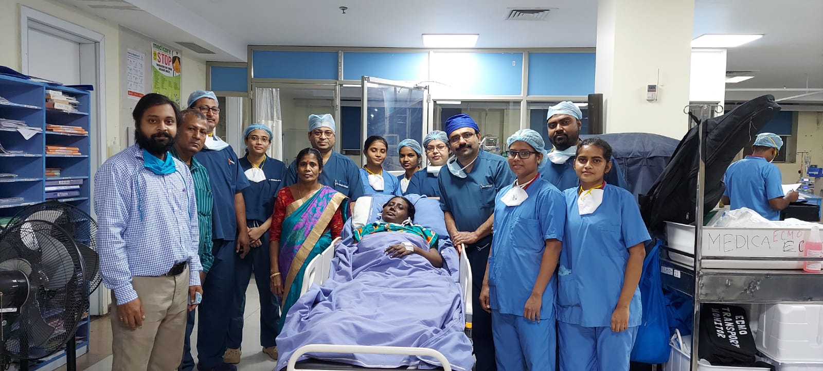 Medica breathes a new lease of life to the longest ECMO survivor in India