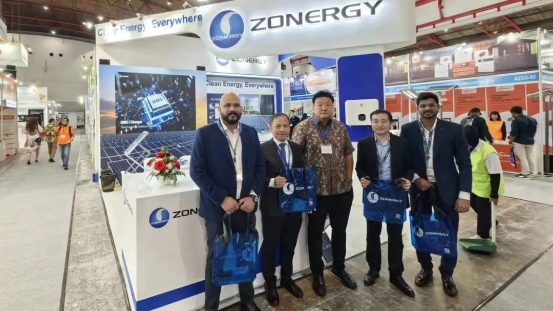 Zonergy Corporation Displayed its Smart Energy Solution at the Indonesia International Solar Energy Exhibition