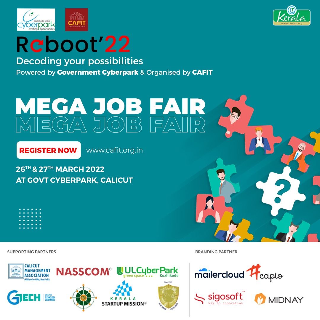 Reboot2022, Malabar’s biggest job fair to be held at Government Cyberpark
