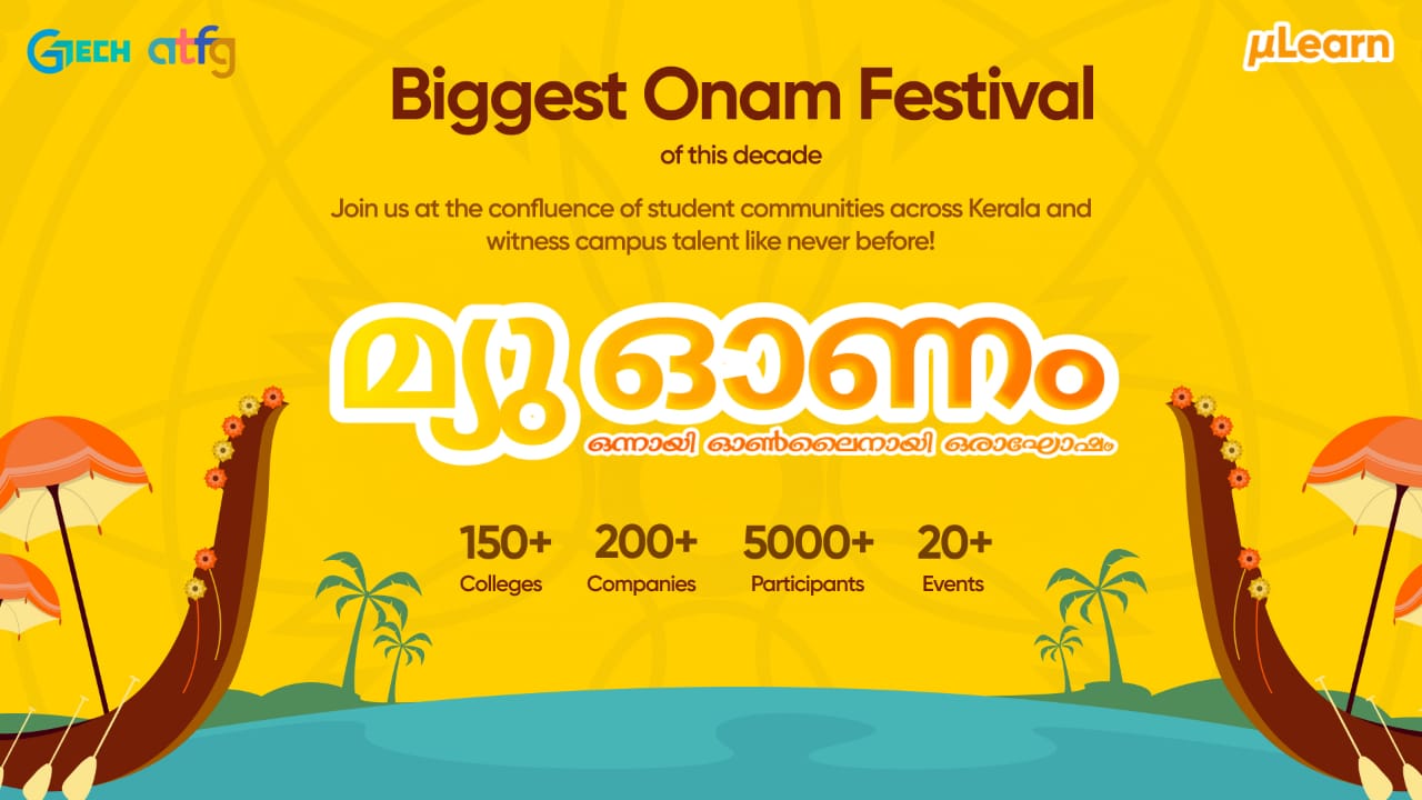 State’s largest digital Onam celebration for Engineering Students begins today