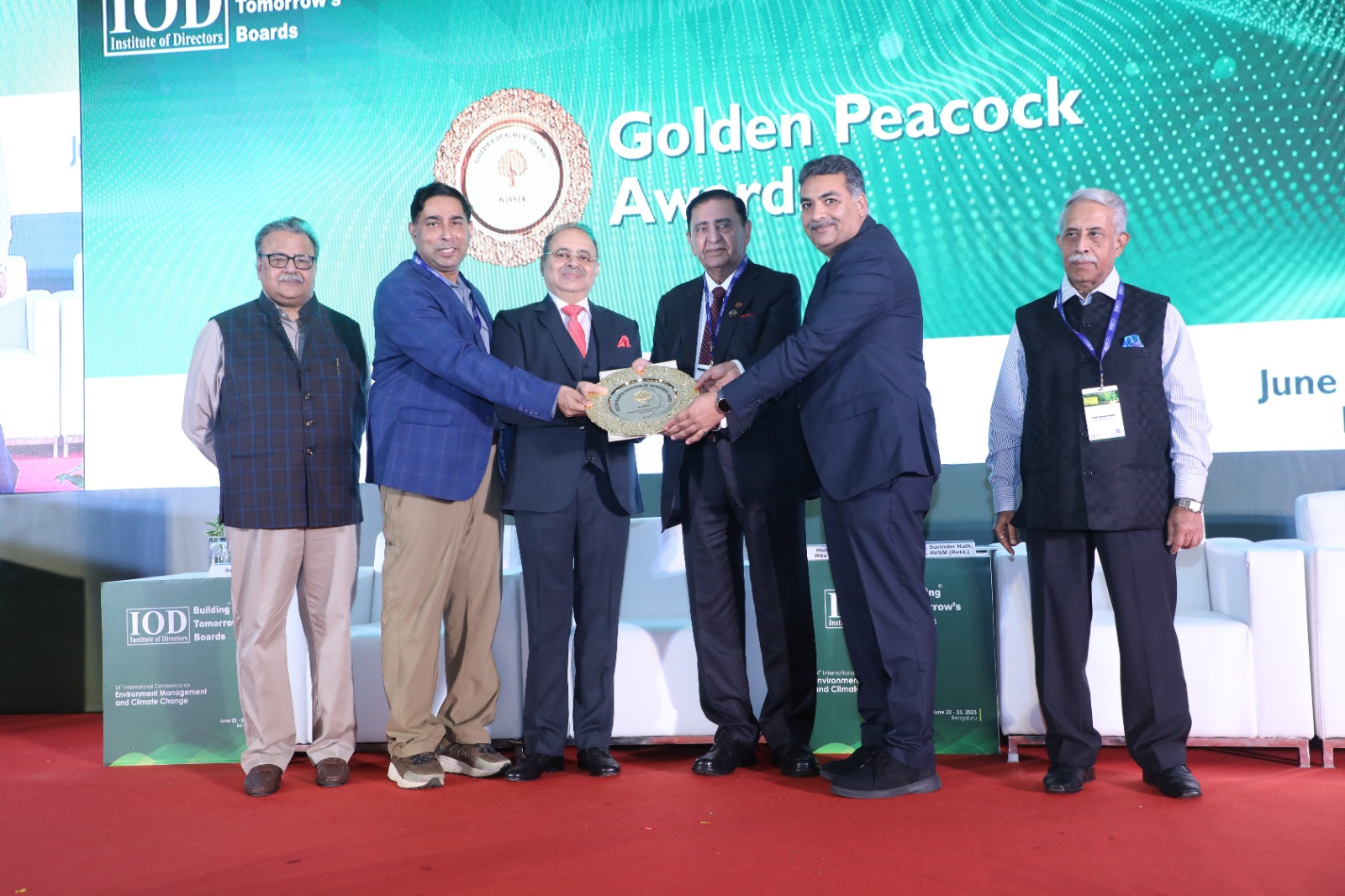 Adani Transmission Wins Golden Peacock Environment Management Award 2023