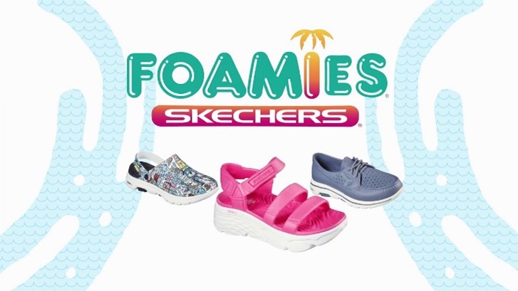 Skechers Foamies Bring Comfort with a Splash of Color