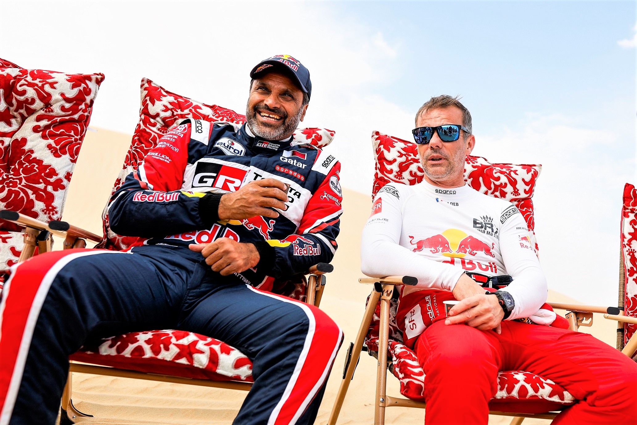 Loeb plans fight to the finish in Desert Challenge  after BRX setback