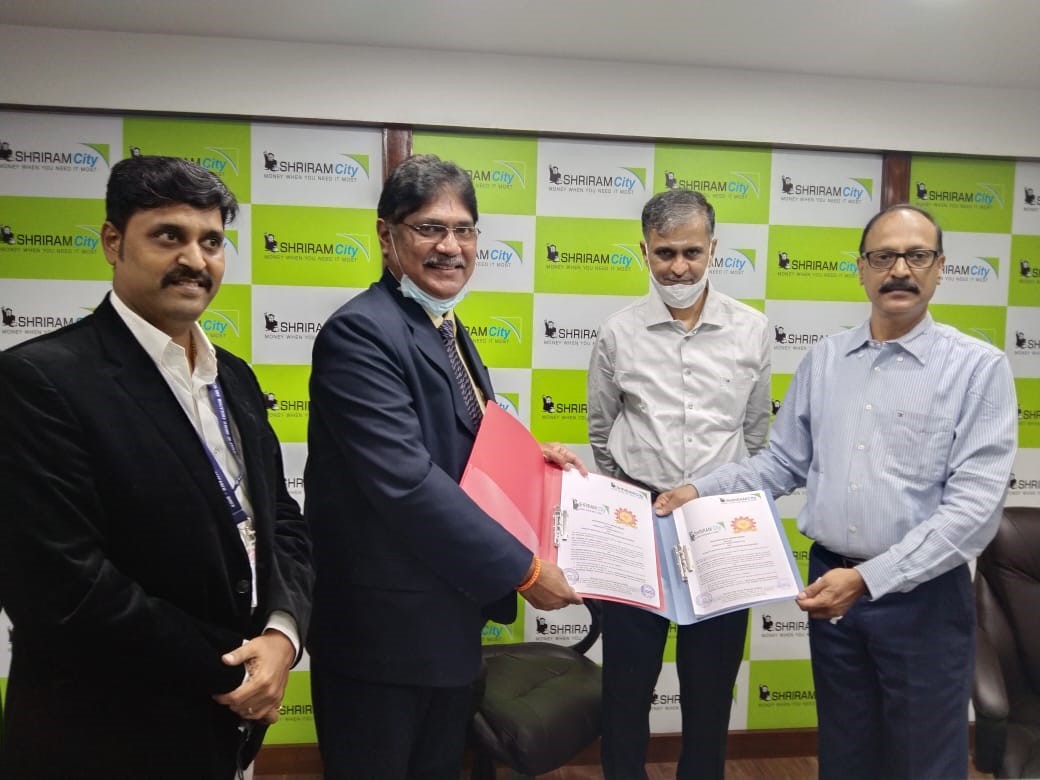 Shriram City Union Finance signs MOU with Bharath Institute of Higher Education and Research (BIHER)