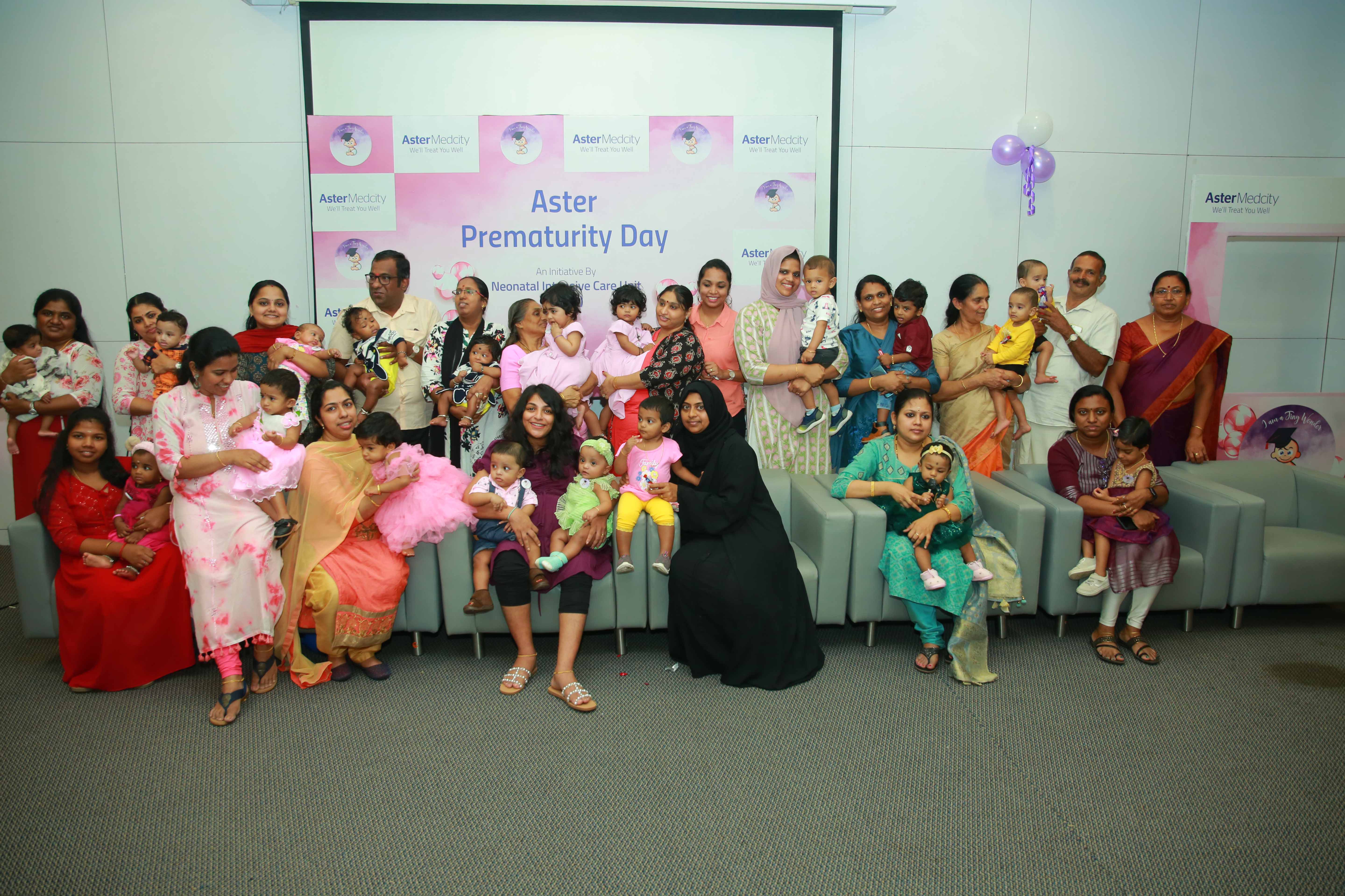Tiny Wonders; Aster Medcity held a gathering of premature babies and their parents