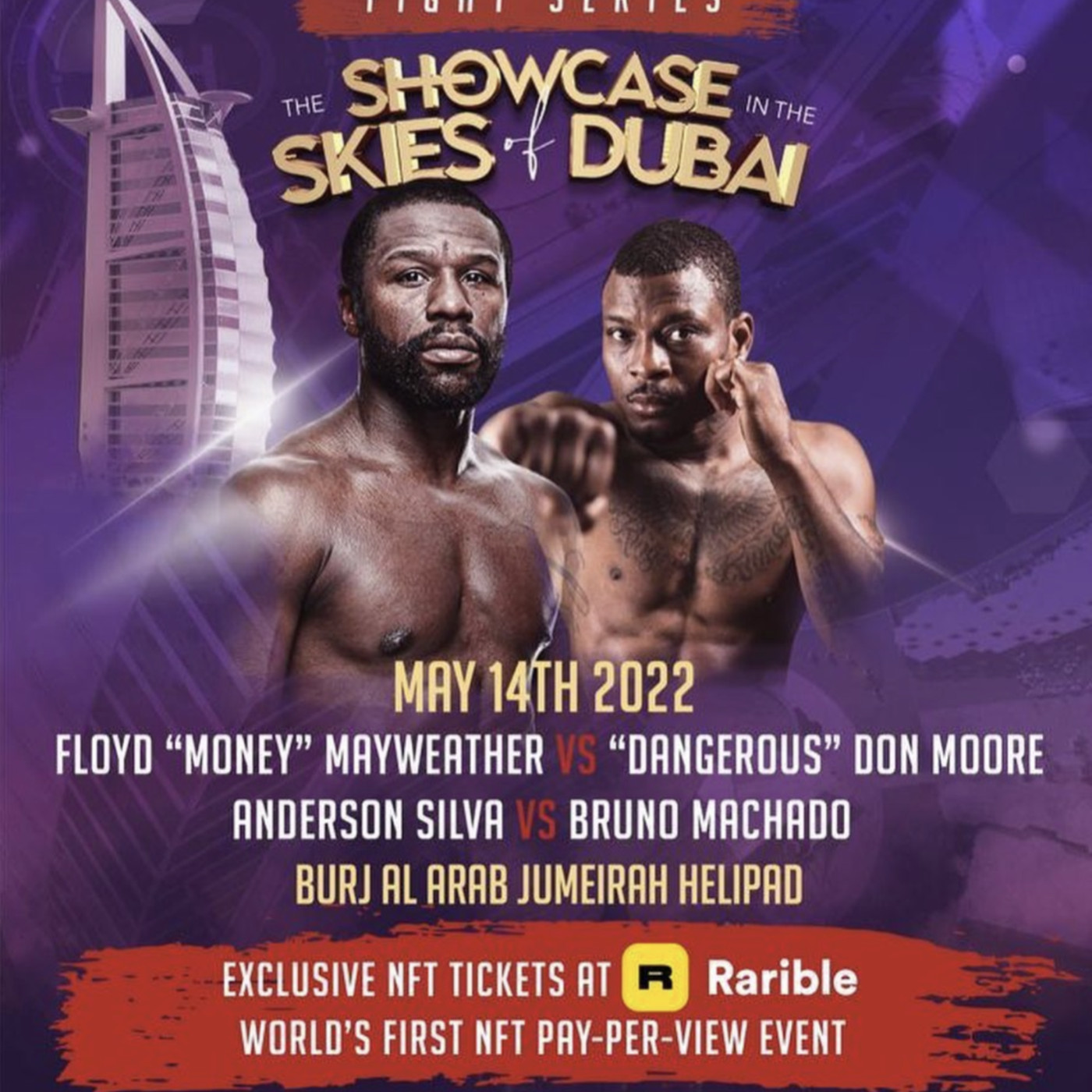 The World's First NFT Pay-Per-View Fight Will Take Place in Dubai