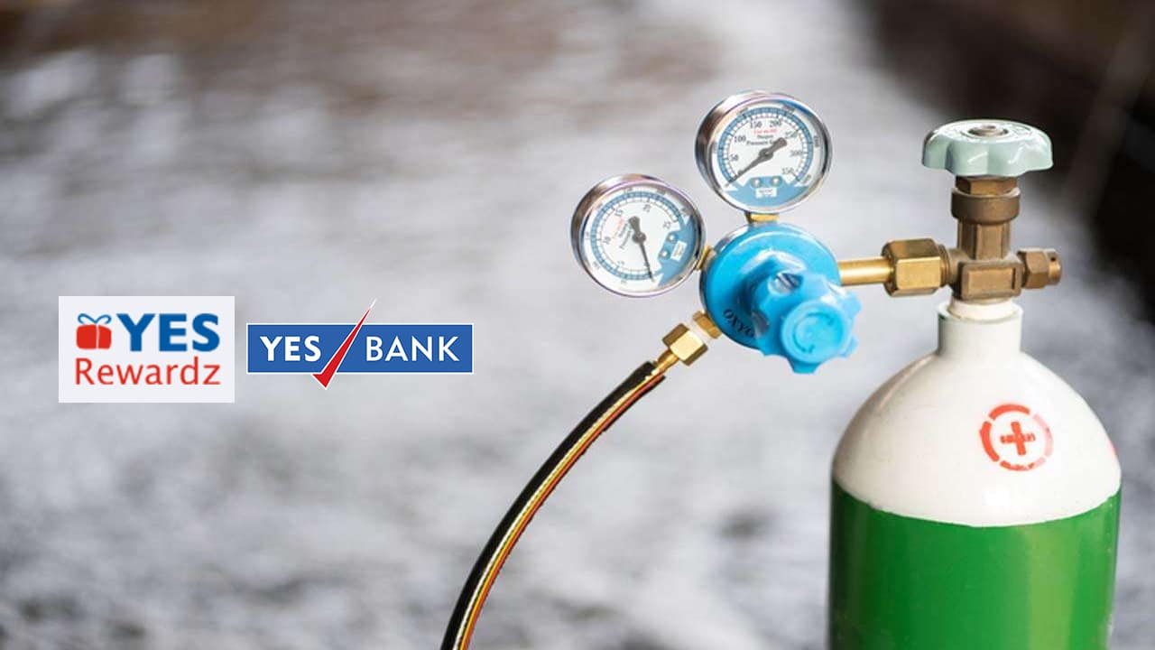 YES BANK enables reward points redemption to refill oxygen cylinders for COVID-19 patients