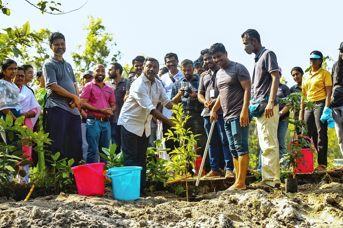 UST celebrates Republic Day by planting over 4500 tree saplings at Govt Engineering College, Cherthala