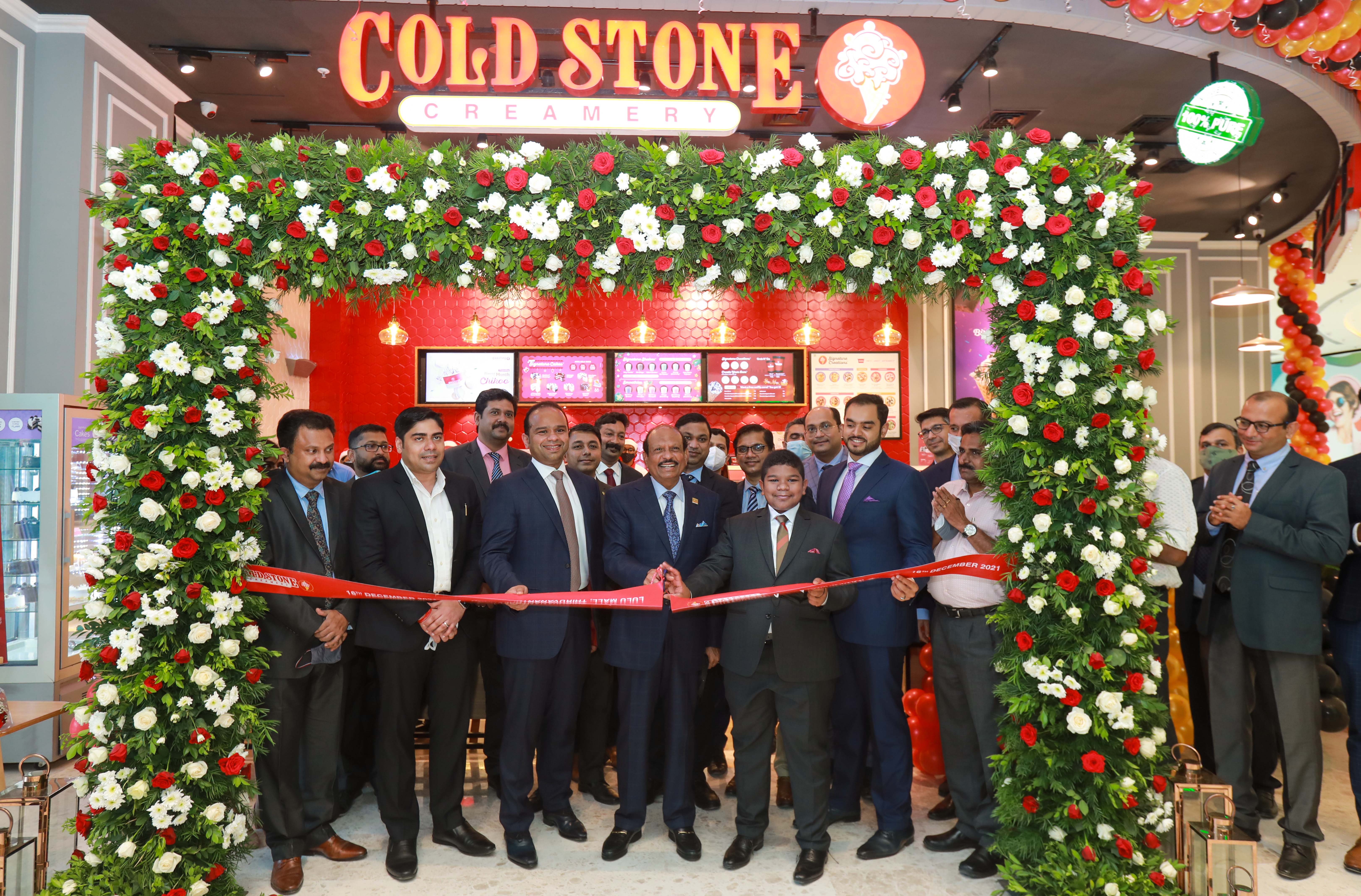 Cold Stone Creamery, the American iconic ice cream brand enters the capital city of Kerala