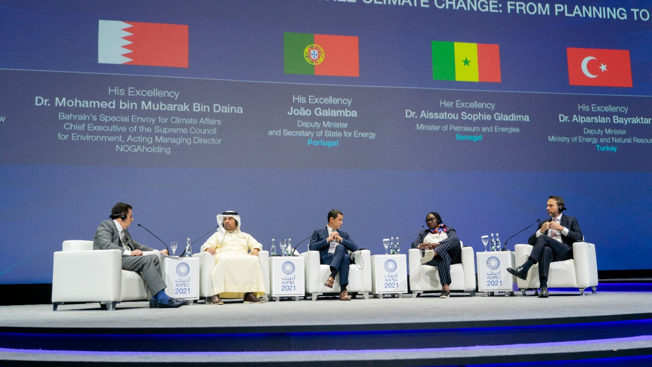 Global energy Ministers convene at the first official COP26 Panel at ADIPEC 2021
