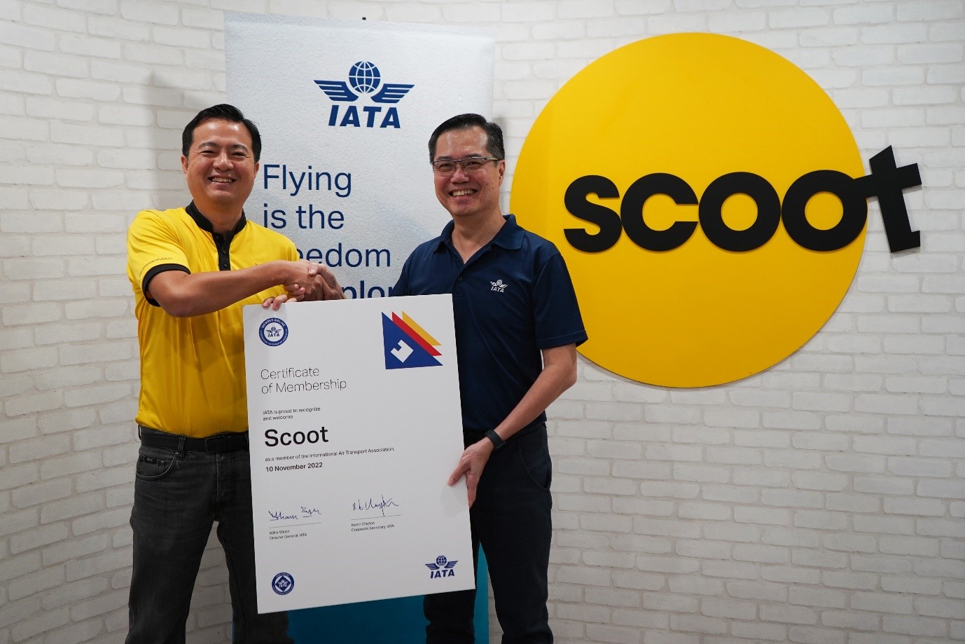 Scoot Attains International Air Transport Association (IATA) Membership