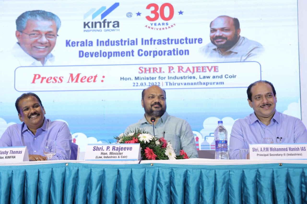 KINFRA makes giant strides in 2021-22 - Set for its 30th year of operations
