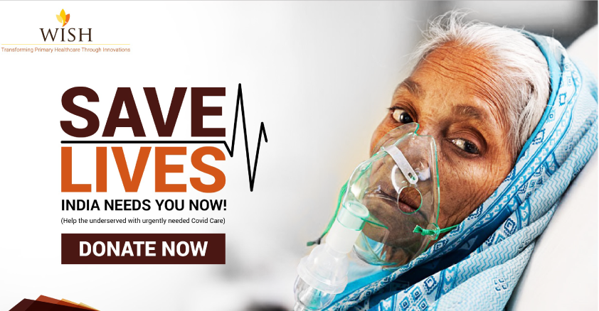 WISH Re-Launches, 'Save Lives: Help India Now'