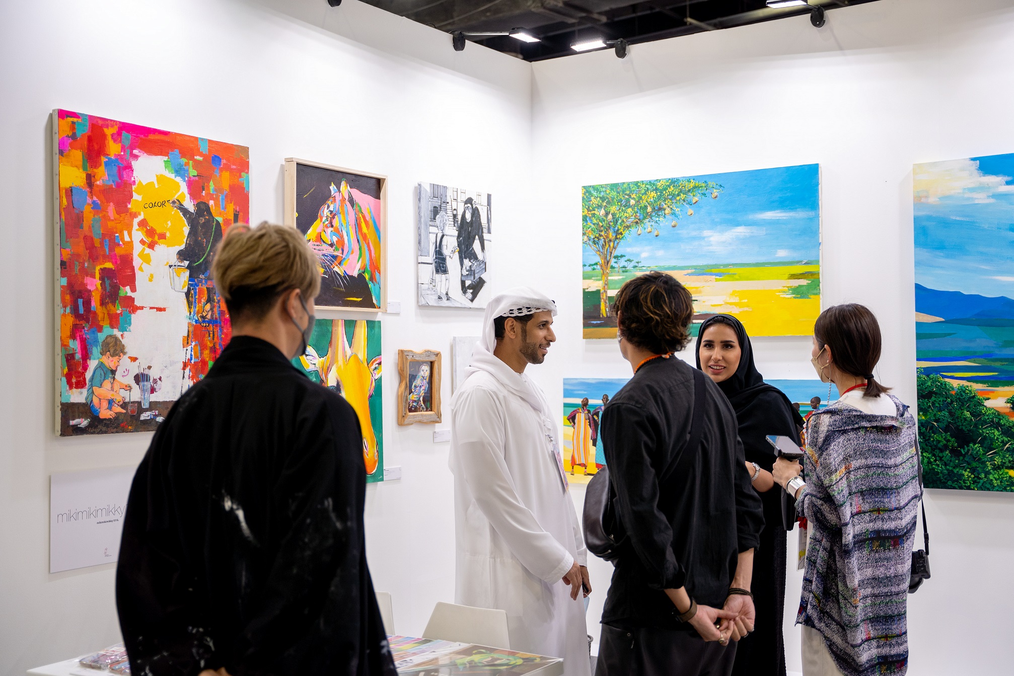 HER EXCELLENCY HALA BADRI OPENS THE EIGHTH EDITION OF WORLD ART DUBAI