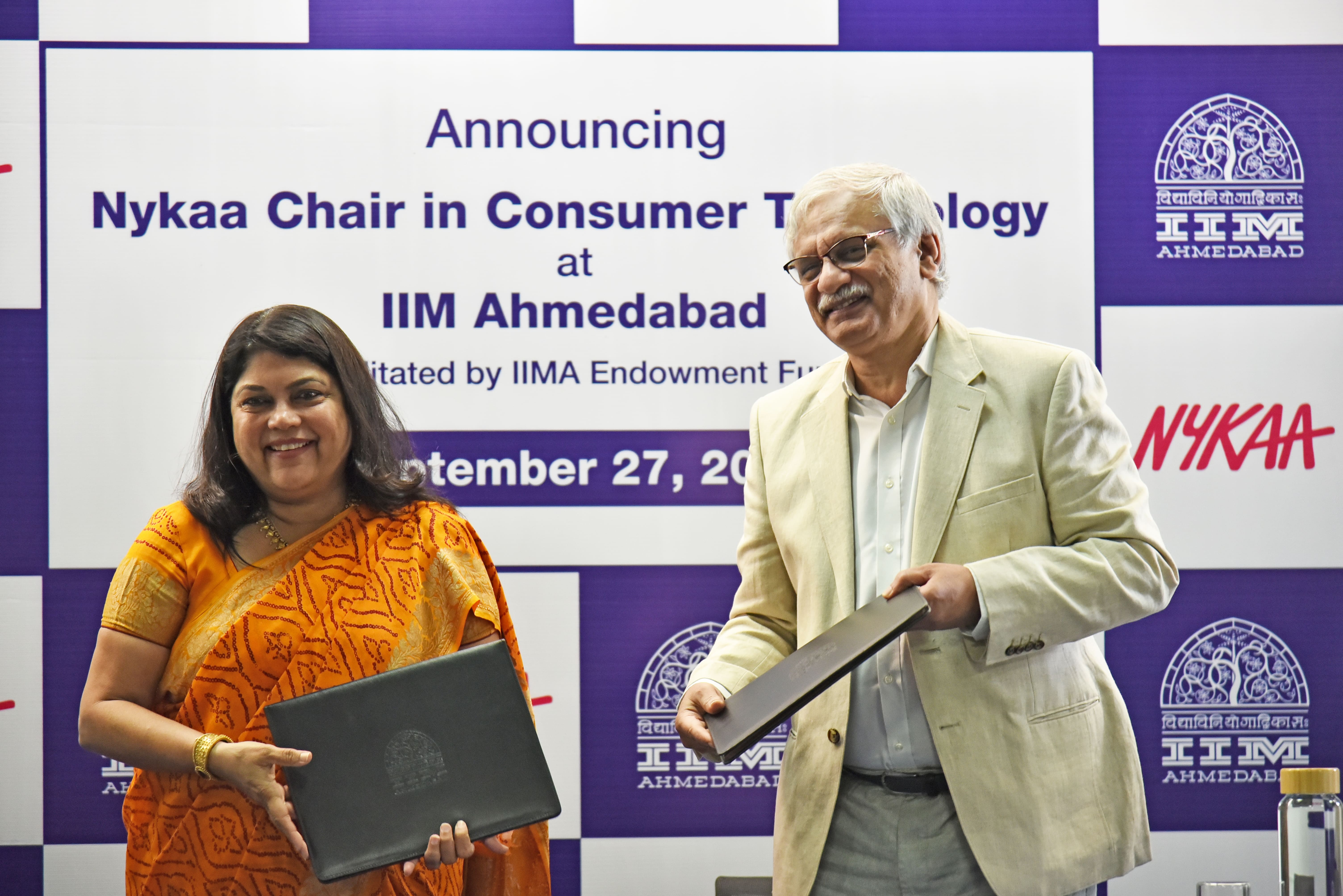 IIMA-Nykaa Partner to Establish Research Chair in Consumer Technology