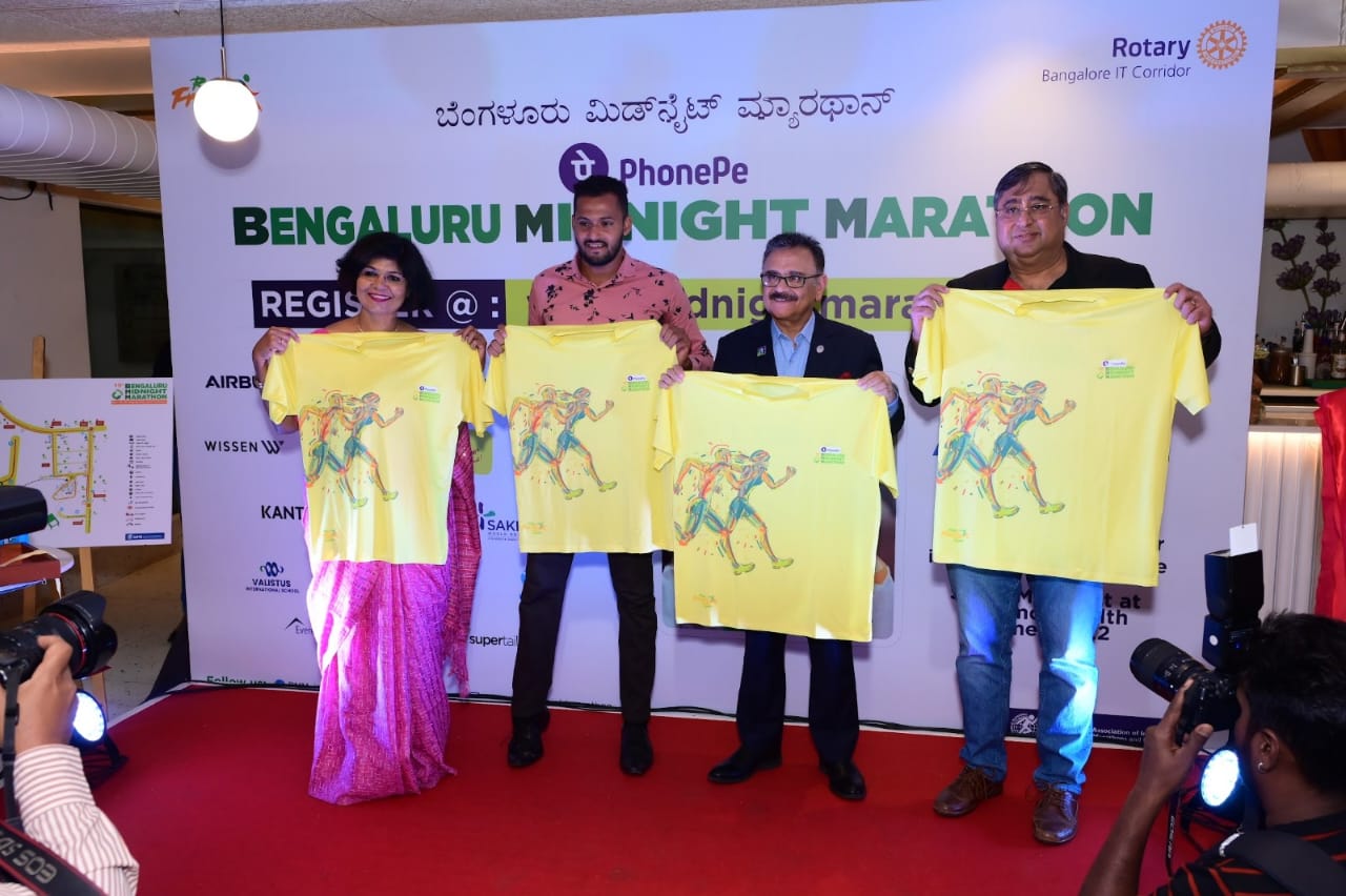 “Run Freely Again”- Theme Logo of 15th Edition of PhonePe Bengaluru Midnight Marathon 2022 Unveiled