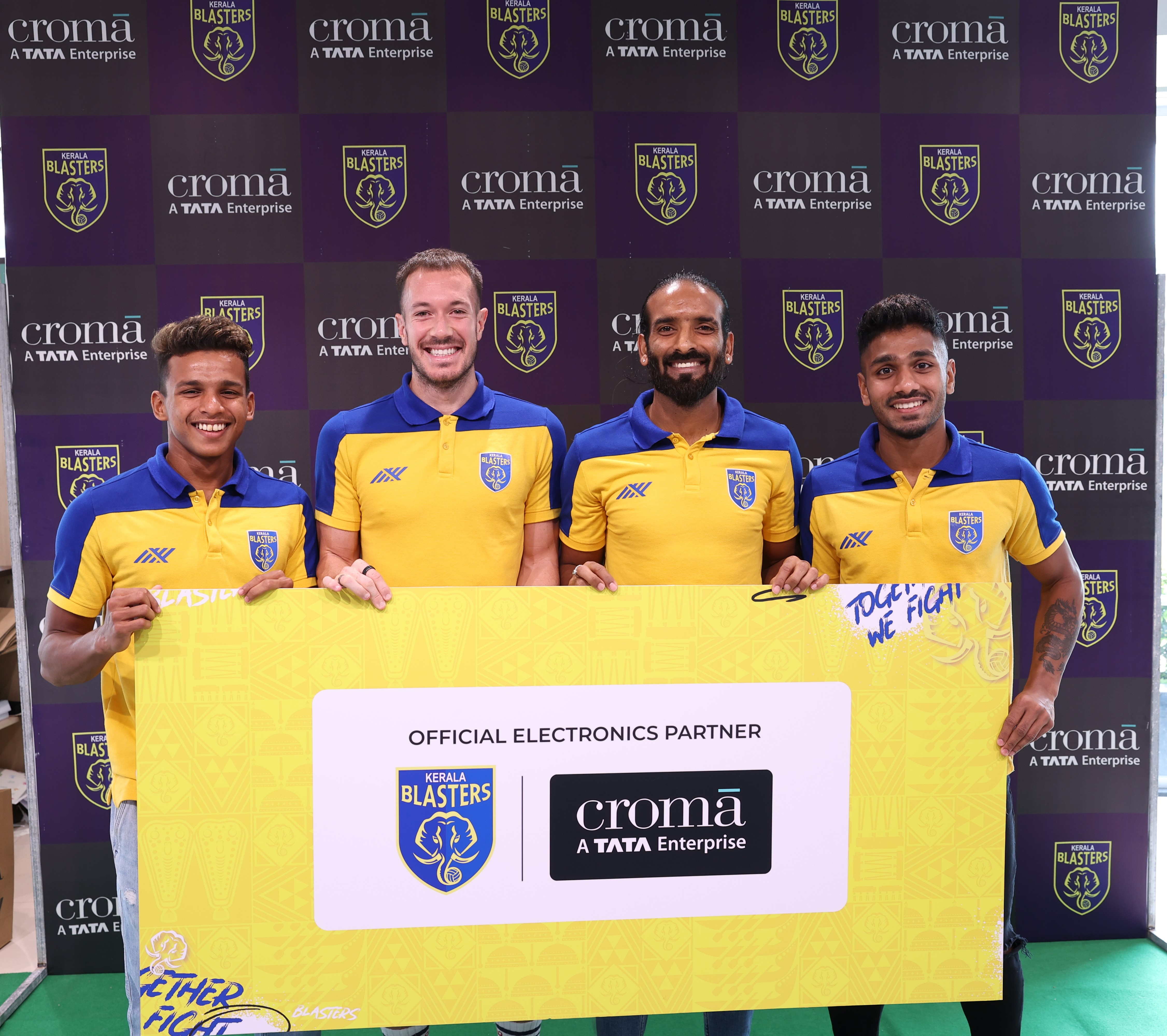 Croma will be an Official Electronics Partner for Kerala Blasters Football Club in the Indian Super League 2022–23