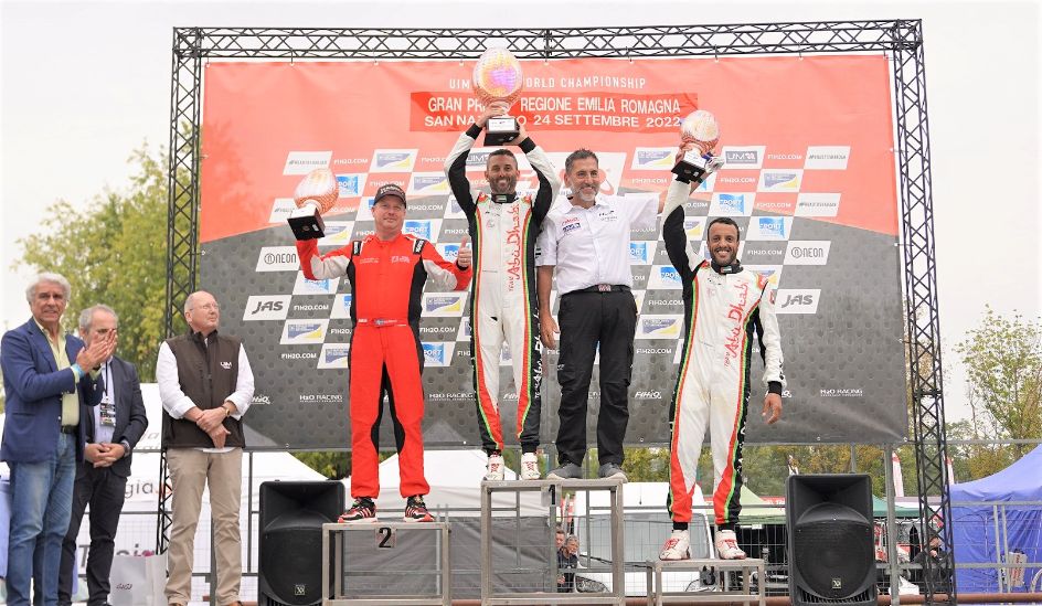 Torrente wins again in Italy to extend  lead in F1H2O title race