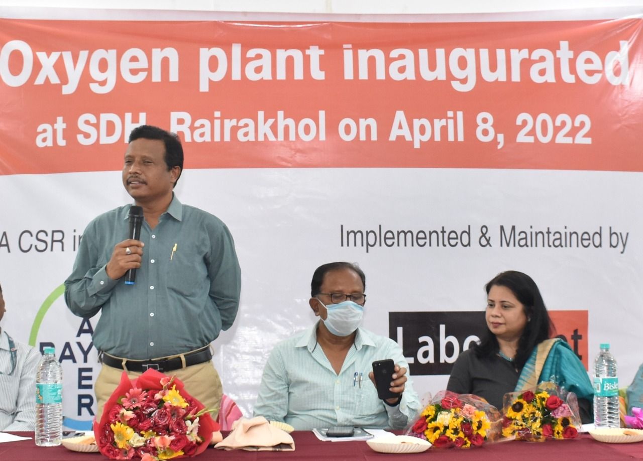 Bayer Sets Up a 500 LPM Capacity Oxygen Plant in the Sambalpur district of Odisha, as part of its CSR initiative